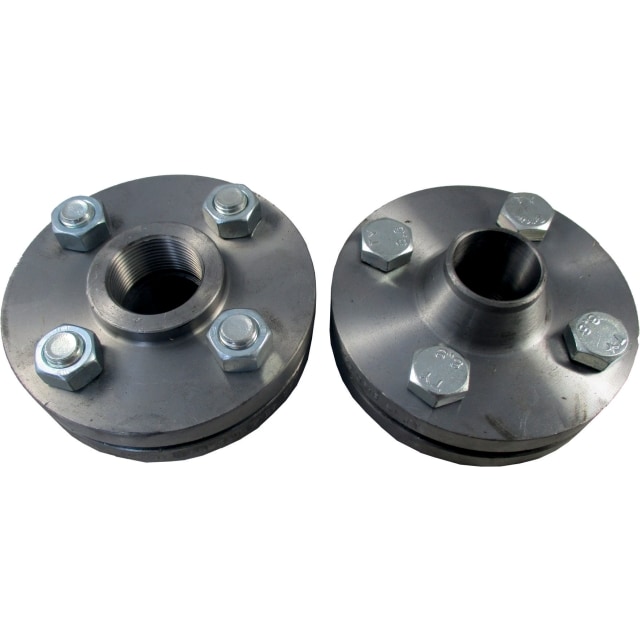 Wolf Flanschset DN20 3/4" für Kühler-, WRG- und Erhitzerregister - 2070201 - LB36812