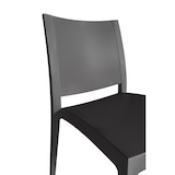 thumbnail of METRO PROFESSIONAL Stapelstoel Iluna, kunststof, zwart