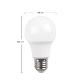 thumbnail of Pacote 2 Lâmpadas LED Padrão E27 16W Equi.100W 1521lm 15000H 74089