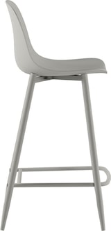 thumbnail of Frida Hocker aus weißem Polypropylen mit Metallbeinen, skandinavisches Design, ergonomischer Sitz für Küche und Wohnzimmer - Om/Frida