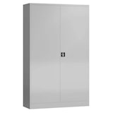 thumbnail of PROREGAL Stahlschrank BEE mit 7 lackierten Fachböden | HxBxT 195x120x42cm | Grau-Grau | Werkstattschrank Werkzeugschrank Aktenschrank Universalschrank