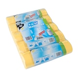 thumbnail of PAPSTAR 500 Müllsäcke mit Zugband, HDPE 60 l 71 cm x 64 cm gelb