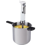 thumbnail of Batidora de mano JATA BT1038 con pie extralargo de 27 cm, desmontable y de acero inoxidable. Ideal para restauración. Función turbo. 800 W