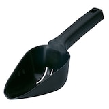 thumbnail of Piazza sessola forata in policarbonato nero da 360 ml