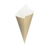 thumbnail of MONOUSO - Cono di Carta Marrone 29,5cm 250g (200 Pezzi)