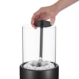 thumbnail of tectake Caminetto da tavolo a bioetanolo Damine, resistente al calore, 2 camere di combustione  Nero