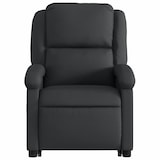 thumbnail of vidaXL Massagesessel mit Aufstehhilfe Schwarz Echtleder