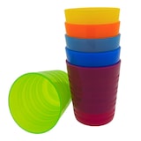 thumbnail of 12 x Kunststof onbreekbare drinkbekers - BPA-vrij - 6 kleuren - 240 ml