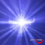 thumbnail of Spiegelkugel 50cm silber Safety Discokugel Mirrorball Party Disko Deko