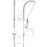 thumbnail of Mesa de ducha lavavajillas modelo Hendi