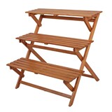 thumbnail of Pflanztreppe Blumentreppe Treppe Garten 3 Etagen Holz