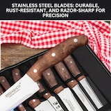 thumbnail of Ensemble de Couteaux Professionnels 9 Pièces avec Sac de Transport Eisenbach LH-049