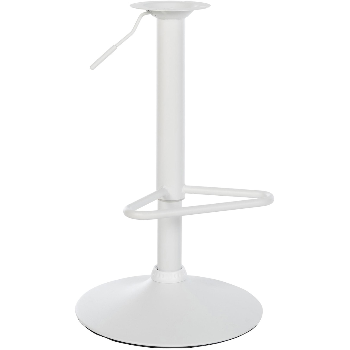 Cadre de remplacement pour tabouret de bar 10 x 10 cm Blanc