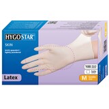 thumbnail of 10x100 Stück Latexhandschuhe Skin gepudert Weiss Größe S Einweghandschuhe Arbeitshandschuhe Einmalhandschuhe Latex Handschuhe