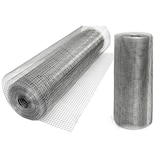 thumbnail of Draadgaas 1m x 25m - Thermisch verzinkt - Roestvrij Draadgaashek 19mm Gaas Omheining Konijnenren