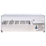 thumbnail of METRO PROFESSIONAL Vitrine refrigerada GHS1120, vidro/ aço inoxidável, 120.5 x 46 x 39.5 cm, 40 L, refrigeração por ventilação, 180 W, prateado