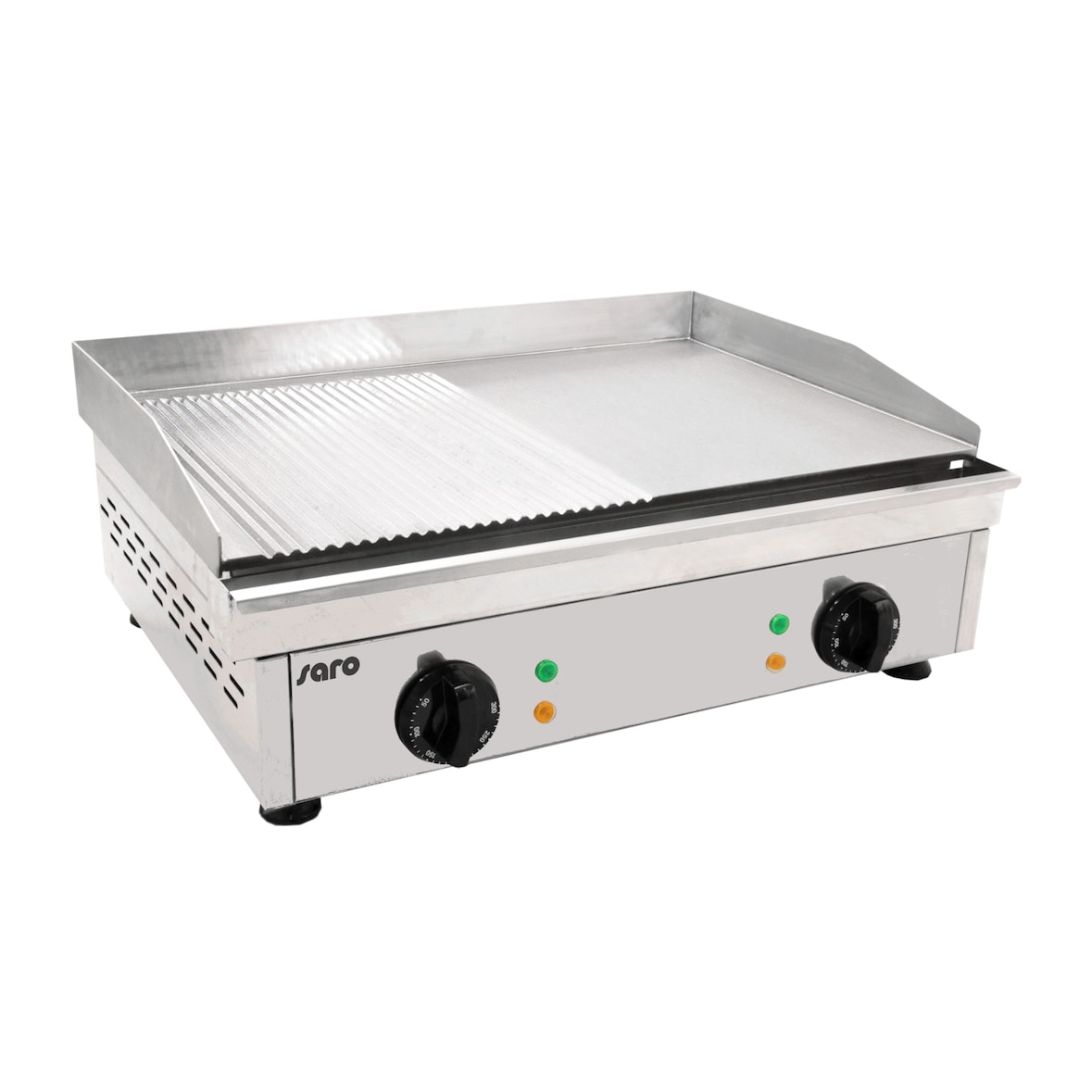 Saro Electrische grillplaat (gegroefd+glad) Model FRY T