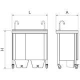 thumbnail of COMERCIAL ALFER - Fregadero portátil