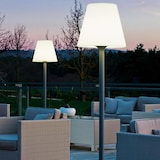 thumbnail of Lumisky Lampadaire d'extérieur filaire STANDY E27 H180cm Acier Gris