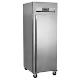 thumbnail of TEFCOLD Refrigerador vertical GN2/1, acero y vidrio, refrigeración profesional