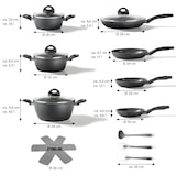thumbnail of STONELINE® CERAMIC 16-tlg. Kochgeschirr-Set