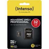 thumbnail of INTENSO Carte MicroSDHC UHS-I Professional Class 10 - 32 Go