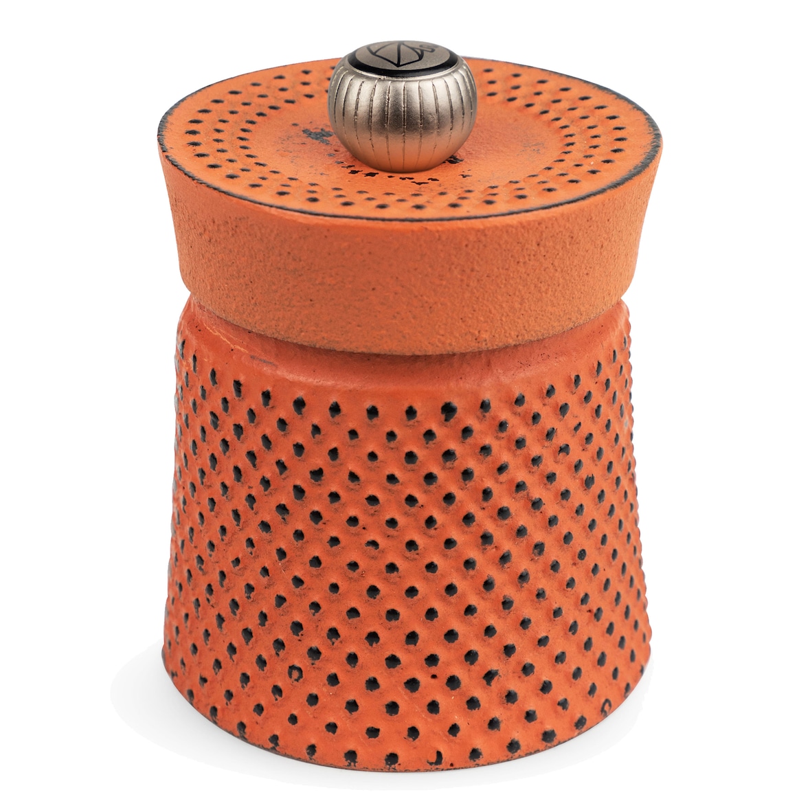 PEUGEOT Pfeffermühle BALI FONTE 8cm Gusseisen Orange Stahlmahlwerk