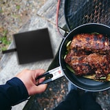 thumbnail of Relaxdays Ascheeimer mit Schaufel, Aschebehälter für Kamin, Grill, Ofen, Aschekasten, Ascheschaufel m. Einschub, schwarz