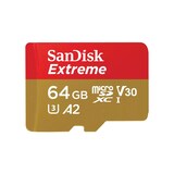 thumbnail of SanDisk Extreme 64 GB MicroSDXC UHS-I Klasse 10