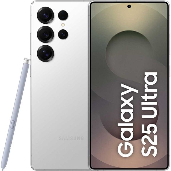 Samsung SM-S938 Galaxy S25 Ultra 5G 512GB 12GB RAM Dual Titanium White Silber EU
