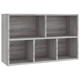thumbnail of vidaXL Boekenkast/dressoir 50x25x80 cm bewerkt hout sonoma grijs