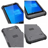 thumbnail of Tablette Windows Résistante 4G 8 Pouces 8GB+256GB Étanche et Antichoc Intel Core i5 WiFi BT RJ-45 Gris Foncé EU YONIS