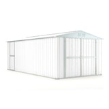 thumbnail of Box in lamiera garage auto Acciaio Zincato 327x611cm x h2.35m - 346KG - 19,98mq - BIANCO