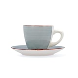 thumbnail of Quid Vita Morning - Set De 2 Tazas Azules Con Platillo 22Cl