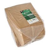 thumbnail of 1000 Popcorn-Boxen Pappe "pure" eckig 1300 ml 19,7 cm x 7 cm x 7 cm braun klein