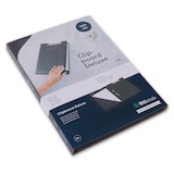 thumbnail of Porte-bloc à rabat Rillstab A4 similicuir noir, RI98850