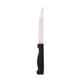 thumbnail of aro Cuchillos para carne, acero inoxidable, mango negro, 12 unidades