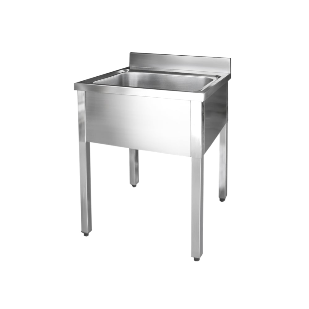 Fregadero Industrial 1 Seno de 500x400 INOX