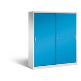 thumbnail of C+P Schiebetürenschrank Acurado-2000 | HxBxT 195x160x50cm | Lichtgrau/Lichtblau von PROREGAL