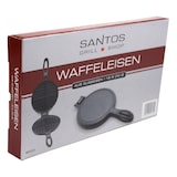 thumbnail of SANTOS BBQ Waffeleisen aus Gusseisen Ø 16,5 cm