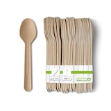 thumbnail of greenbox - Teelöffel aus Papier 11,5 cm, braun, 100 St.