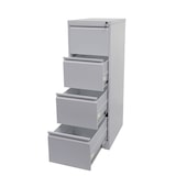 thumbnail of Hängeregisterschrank HWC-H16, Aktenschrank Büroschrank Stahlschrank, Format Legal + A4 abschließbar 134x46x62cm ~ grau