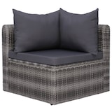 thumbnail of vidaXL 8-tlg. Garten-Lounge-Set mit Auflagen Poly Rattan Grau