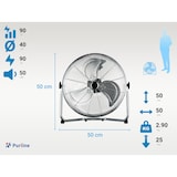 thumbnail of PURLINE Ventilador Industrial 90W con aspas de aluminio VENTY IND 90
