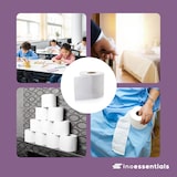 thumbnail of Inoverse Toilettenpapier 256 Rollen, Klopapier 3-lagig, 150 Blätter pro Rolle Wc papier
