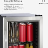 thumbnail of Harlem Getränkekühlschrank 23 Liter 1 Metallrost Glastür Silber