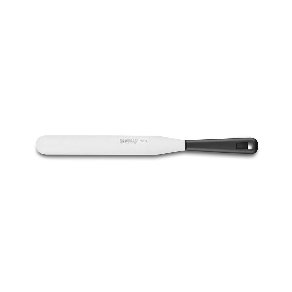 Spatule de cuisine inox droite flexible 21 cm Stellinox