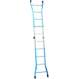 thumbnail of Garden Friend Scala Everest 4+4 telescopica in acciaio Portata massima 100 kg Blu e Grigio