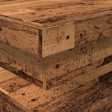 thumbnail of Table basse avec lumières LED vieux bois 90x50x40 cm Modèle Unique