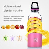 thumbnail of Petit Mixeur Smoothie Milkshake Blender Portable Jus de Fruit 500ml USB Bleu YONIS